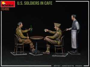MiniArt 35406 SOLDATS AMÉRICAINS DANS UN CAFÉ 1/35 – image 5
