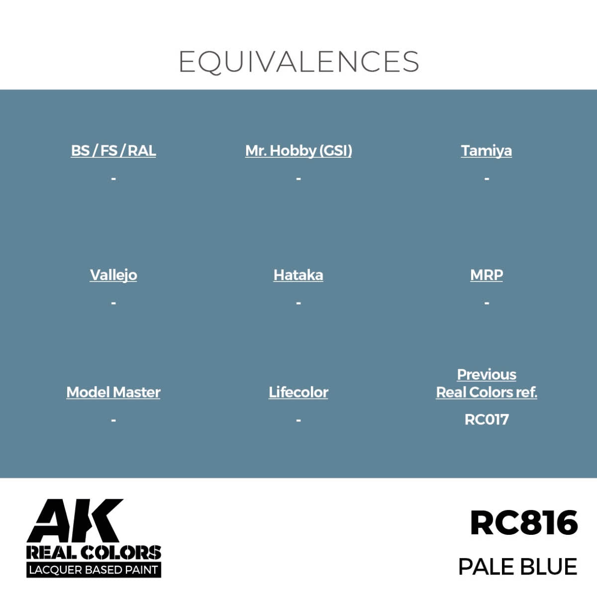 AK Interactive RC816 Pale Blue 17 ml – zdjęcie 3