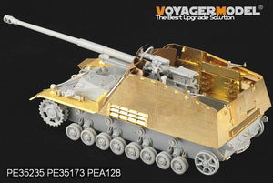 Maquette Voyager PEA128 Plaque de blindage pour Sd.Kfz. 164 Nashorn allemand de la Seconde Guerre mondiale (pour kit DRAGON) 1/35 – image 3