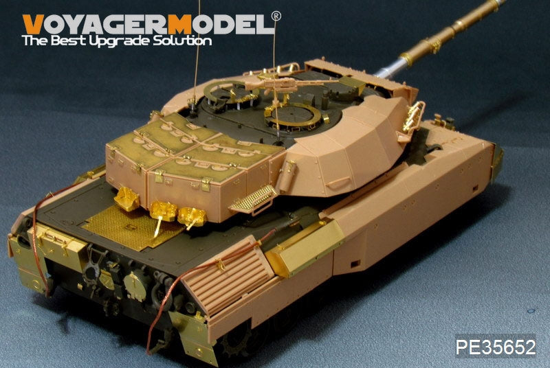 Maquette Voyager PE35652 Char de combat principal Leopard C2 canadien moderne MEXAS pour TAKOM 2003 1/35 – immagine 7