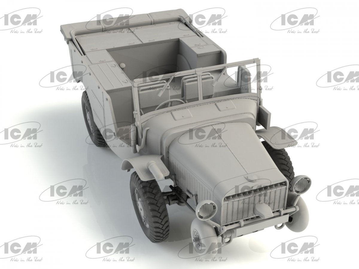 ICM 35573 Laffly (f) Type V15T Véhicule militaire allemand de la Seconde Guerre mondiale 1/35 – imagen 5