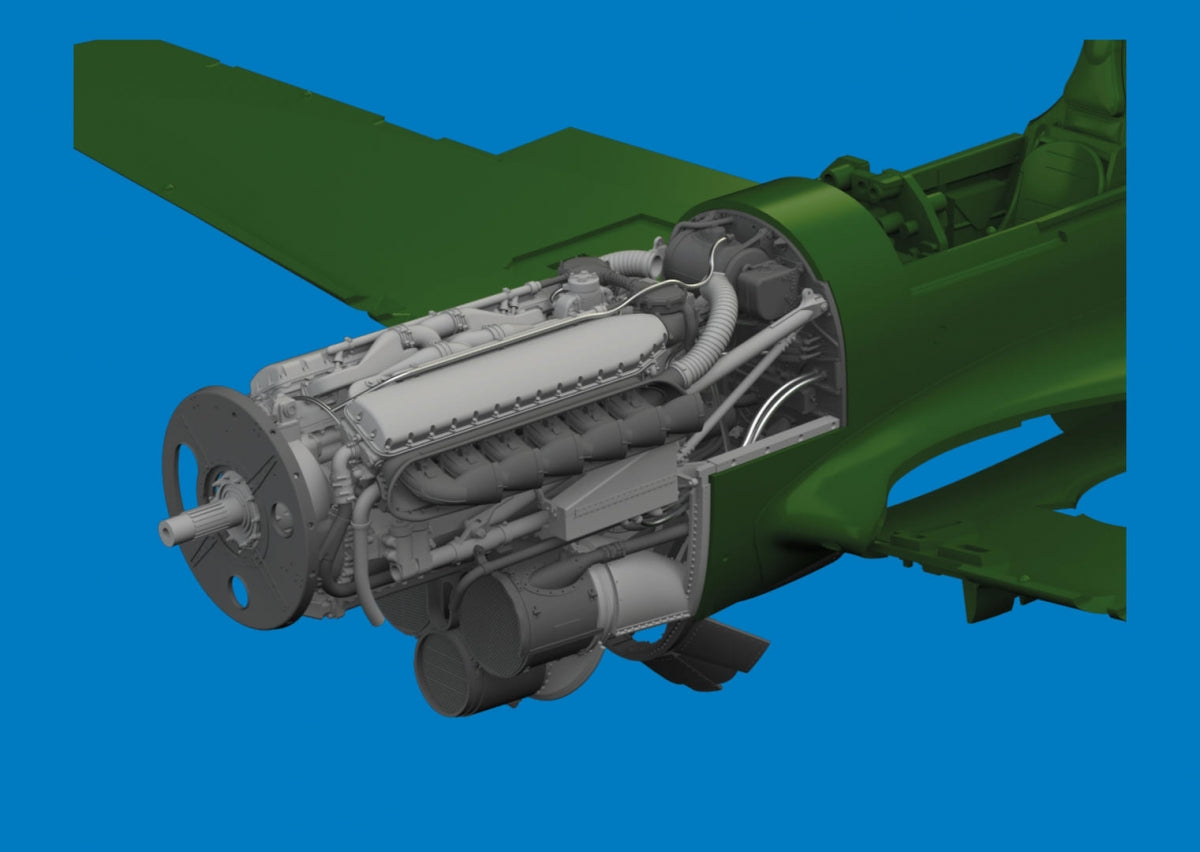 Moteur Eduard 6481069 P-40E - Impression Eduard 1/48 – immagine 5
