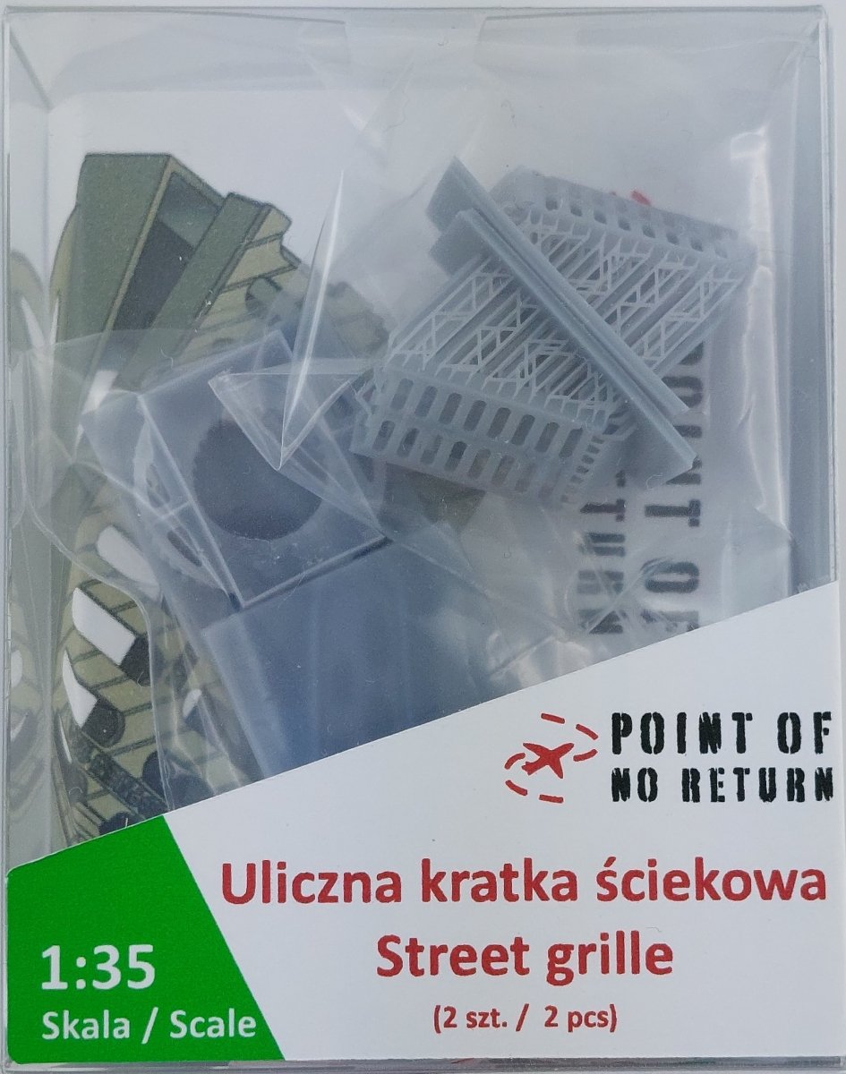 Point of no Return 3523037 Uliczna kratka ściekowa / Street drain grating 1/35 – zdjęcie 9