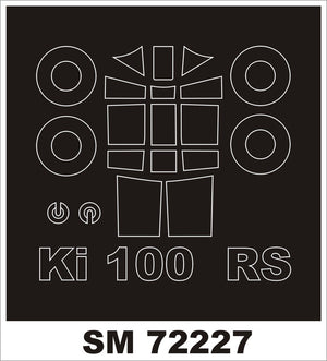 Montex SM72227 Ki-100 RS MODÈLE