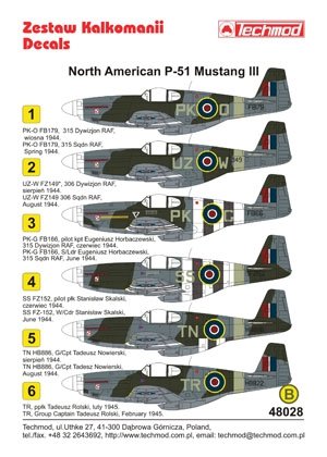 Techmod 48028 - North American P-51 Mustang III 1/48 – image 2
