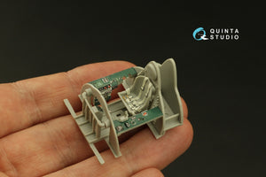 Intérieur coloré imprimé en 3D sur papier décalcomanie pour le F4F-4 Wildcat de Quinta Studio QD48006 (HobbyBoss) à l&amp;#39;échelle 1/48 – image 7