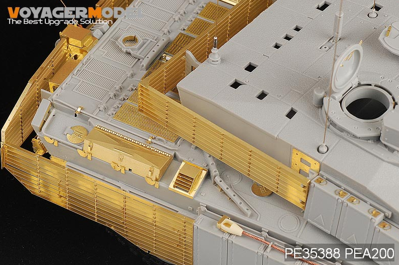 Maquette Voyager PEA200 Char de combat principal britannique moderne Challenger 2 à blindage à lames (pour TRUMPETER 001522) 1/35 – image 10