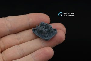 Quinta Studio QT72011 Yak-1 Tuyaux d&amp;#39;échappement (Zvezda) 1/72  – imagen 4