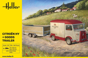 Heller 50331 Citroën HY + Remorque de marchandises 1/24 – immagine 2
