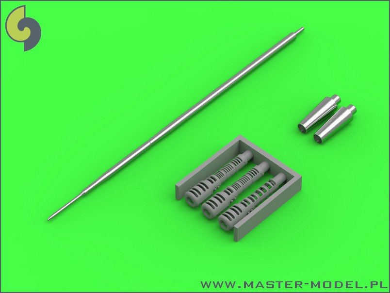 Master AM-32-071 MiG-19S (Farmer C) - ensemble de canons et tube Pitot (1/32)
