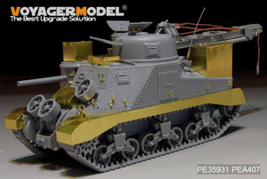 Véhicule de dépannage de char américain M31 de la Seconde Guerre mondiale, modèle Voyager PE35931, pour TAKOM 2088, échelle 1/35 – image 3