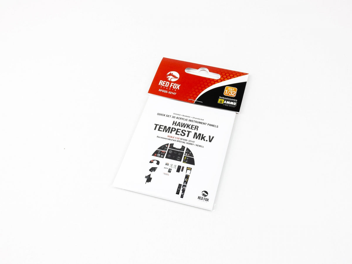 Maquette Red Fox Studio QS-32147 Hawker Tempest Mk.V Revell au 1/32