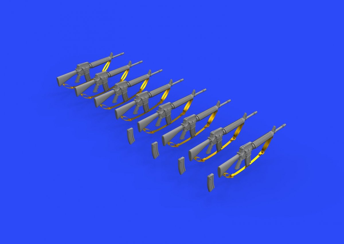 Fusil M16 Eduard 635012 Guerre du Golfe 1/35