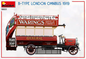 MiniArt 38031 B-TYPE LONDON OMNIBUS 1919 1/35 – zdjęcie 9
