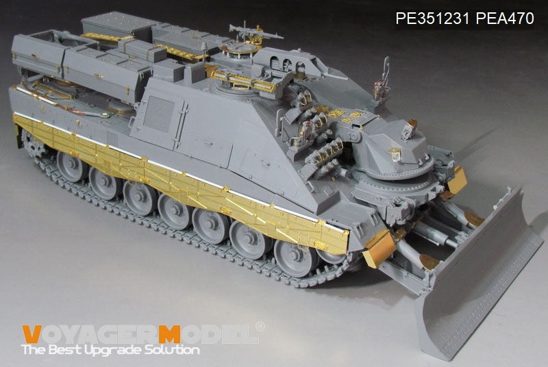 Kit de mise à niveau Voyager Model PE351231 pour char de pionnier allemand Kodiak AEV-3 (série allemande) BORDER BT-011 à l&amp;#39;échelle 1/35  – image 7