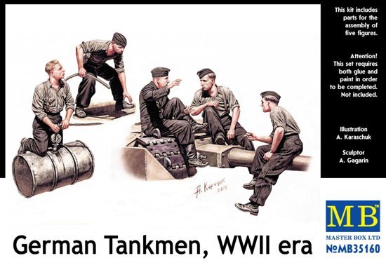Master Box 35160 Tankistes allemands (1/35)