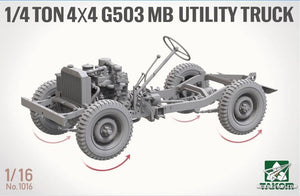 Takom 1016 Camion utilitaire 4x4 G503 MB 1/4 tonne (Jeep Willys) 1/16  – image 3