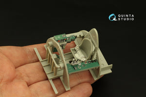 Intérieur coloré imprimé en 3D sur papier décalcomanie pour F4F-3 Wildcat (Trumpeter) de Quinta Studio QD32186, échelle 1/32  – image 8