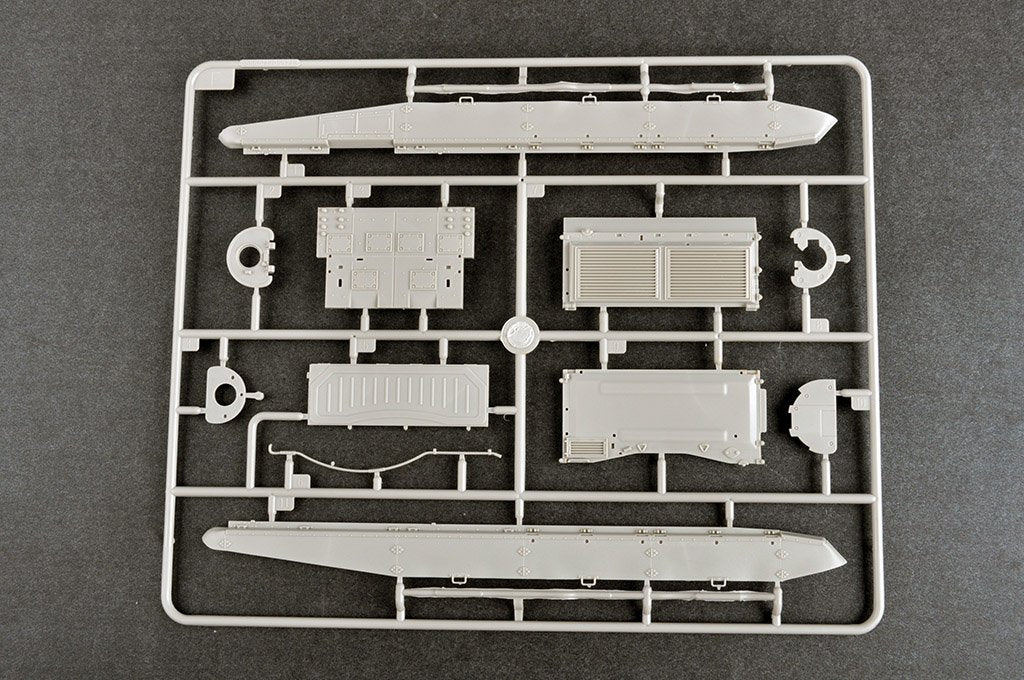 Trumpeter 09610 Char russe T-72B3 avec blindage réactif explosif (ERA) à étui souple 4S24 et blindage à grille, échelle 1/35 – imagen 11