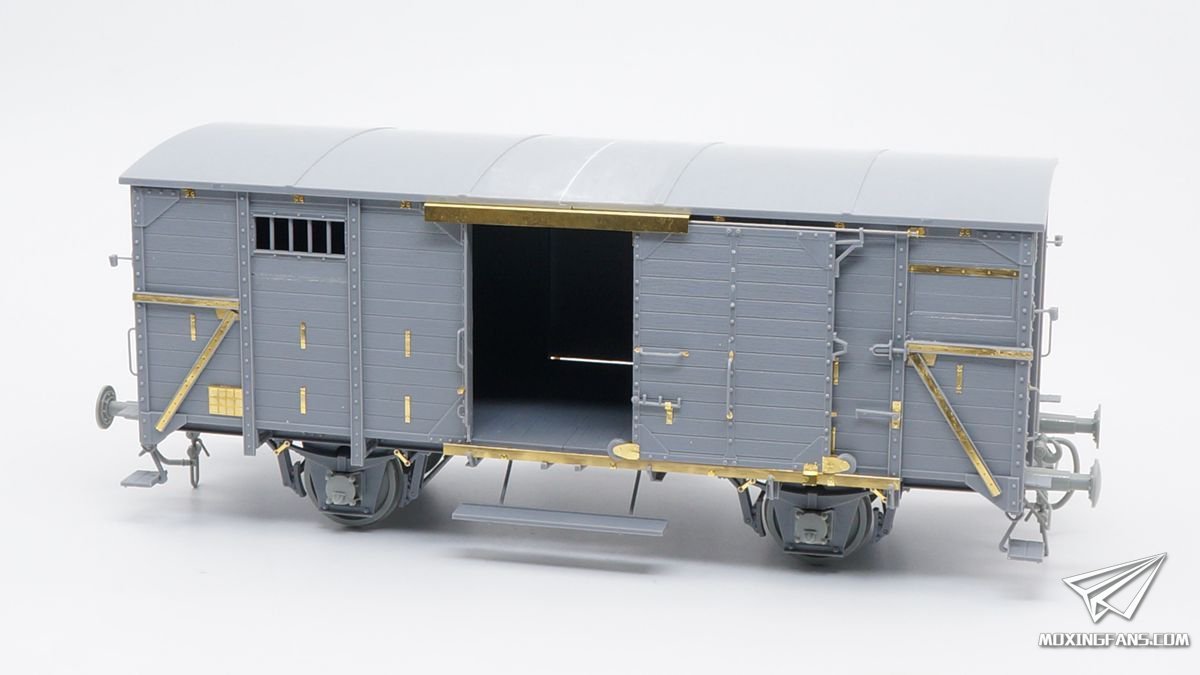 Saber 35A01 Wagon couvert G10 des chemins de fer allemands 1/35 – immagine 2