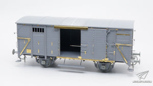 Saber 35A01 Wagon couvert G10 des chemins de fer allemands 1/35 – immagine 2