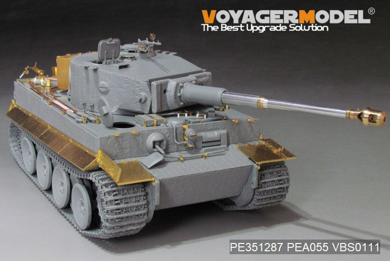 Maquette Voyager PE351287 Tiger I allemand de la Seconde Guerre mondiale, production moyenne, pour TAKOM, échelle 1/35 – imagen 8