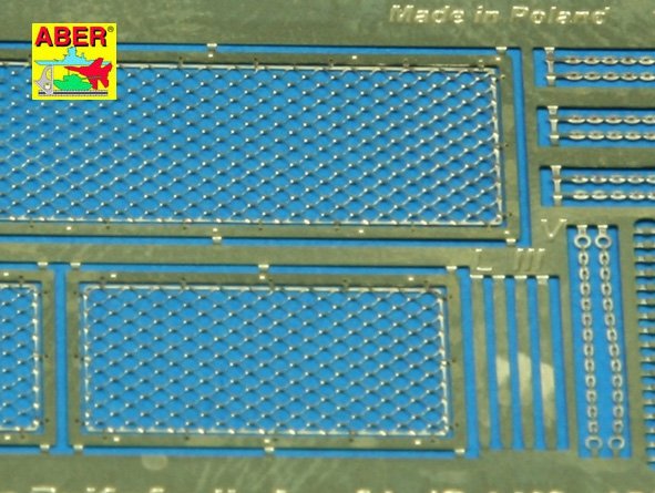 Grilles Aber 35G09 pour char allemand Pz.Kpfw. II, Ausf.L Luchs (SD.Kfz.123) (1/35) – image 3