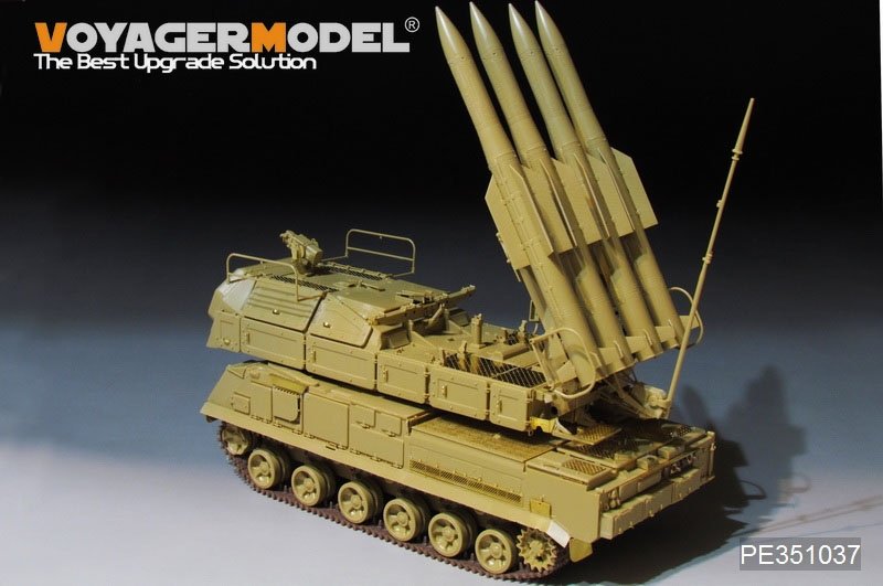 Kit de mise à niveau Voyager Model PE351037 pour le système de missiles de défense aérienne russe moderne 9K37M2 BUK-M2, compatible avec PANDA PH35034 au 1/35 – immagine 6