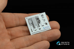 Intérieur imprimé en 3D et coloré sur papier décalcomanie Quinta Studio QD48309 AV-8B Late (Hasegawa) 1/48 – Bild 8