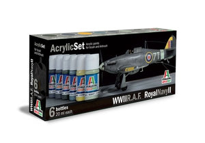 Italeri 444AP British RAF/Royal Navy (Set II, World War II) 6x20ml