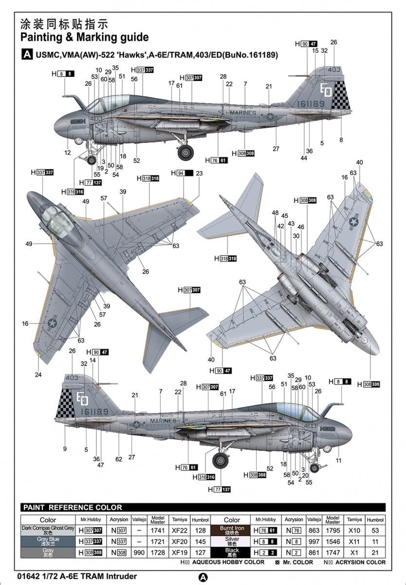 Trumpeter 01642 A-6E TRAM Intruder 1/72 – image 4
