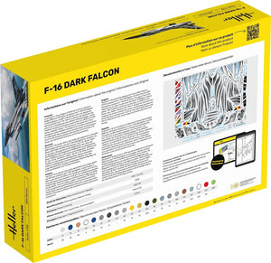 Heller 35411 F-16 Dark Falcon - Kit de démarrage 1/48 – immagine 3