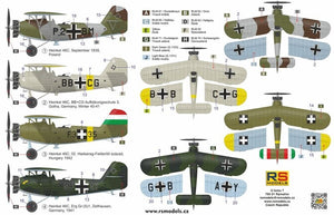 RS Models 92287 Heinkel He-46C - Avion de reconnaissance allemand de la Seconde Guerre mondiale, échelle 1/72 – image 2