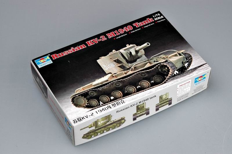 Trumpeter 07235 Char soviétique KV-2 M1940 (1/72) – immagine 2
