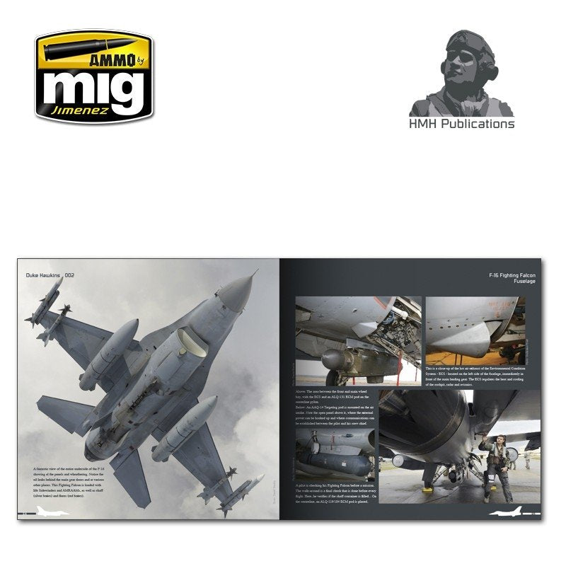 HMH Publications DH-002 Aircraft in Detail: F-16 Fighting Falcon – zdjęcie 2
