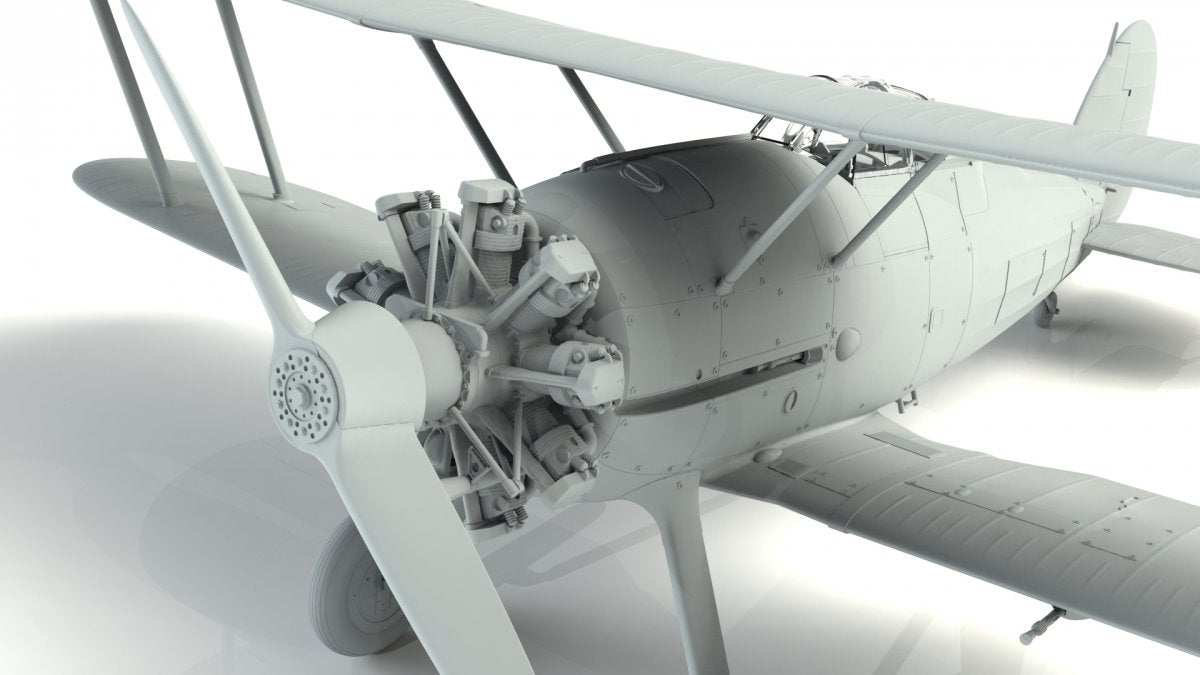 ICM 32040 Gloster Gladiator Mk.I, chasseur britannique de la Seconde Guerre mondiale, échelle 1/32 – image 10