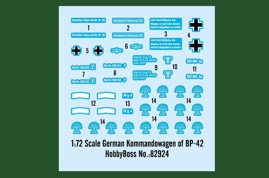 Hobby Boss 82924 Kommandowagen allemand de BP-42 1/72 – image 6