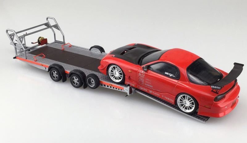 Aoshima 05260 Brian James Trailers A4 Transporter 1/24 – immagine 5