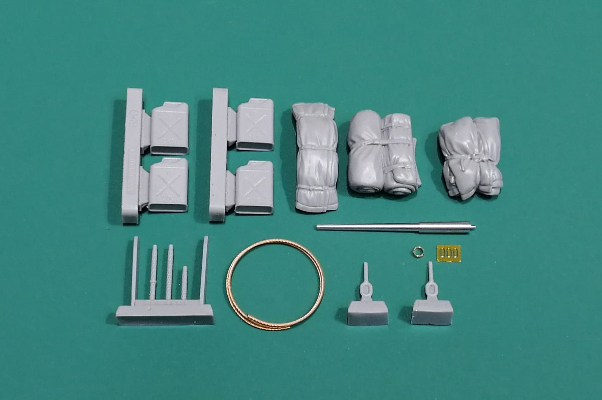 Eureka XXL ER-3570 Kit de mise à niveau et de rangement pour T17E1 Staghound (Bronco) 1/35