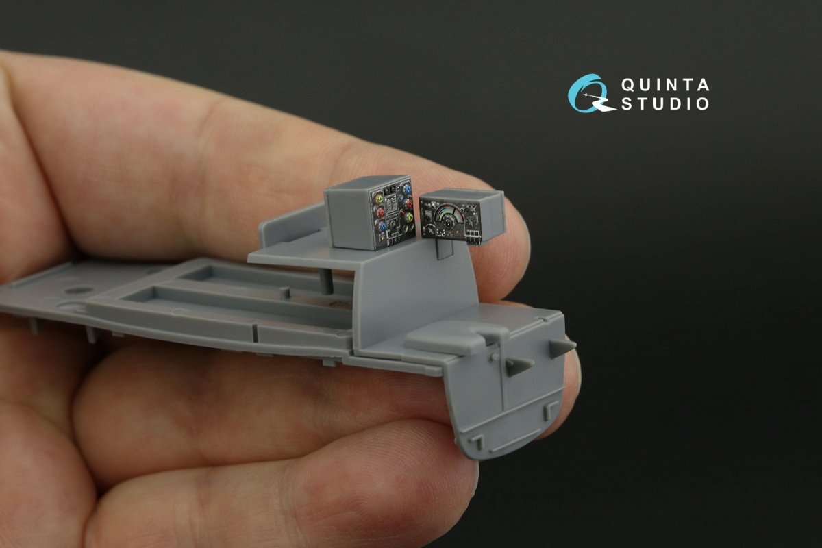 Quinta Studio QDS-48355 DH Mosquito B Mk.IV/PR Mk.IV Intérieur imprimé en 3D et coloré sur papier décalcomanie (Tamiya) (Petite version) 1/48 – image 9