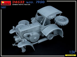 MiniArt 24007 TRACTEUR DE CIRCULATION ALLEMAND D8532 MOD.1950 1/24 – image 5