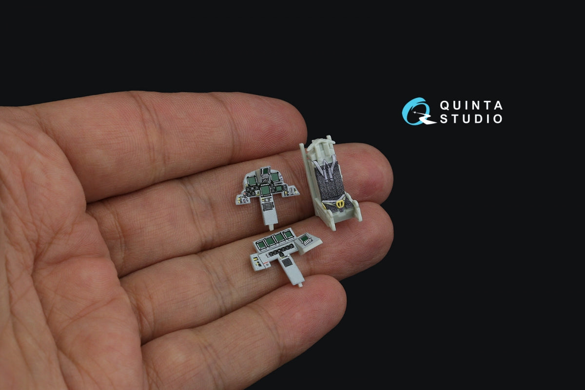 Intérieur imprimé en 3D et coloré pour le F-15E (Revell) par Quinta Studio QD72110, échelle 1/72 – Bild 12