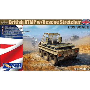 Gecko Models 35GM0035 ATMP britannique avec civières de secours 1/35
