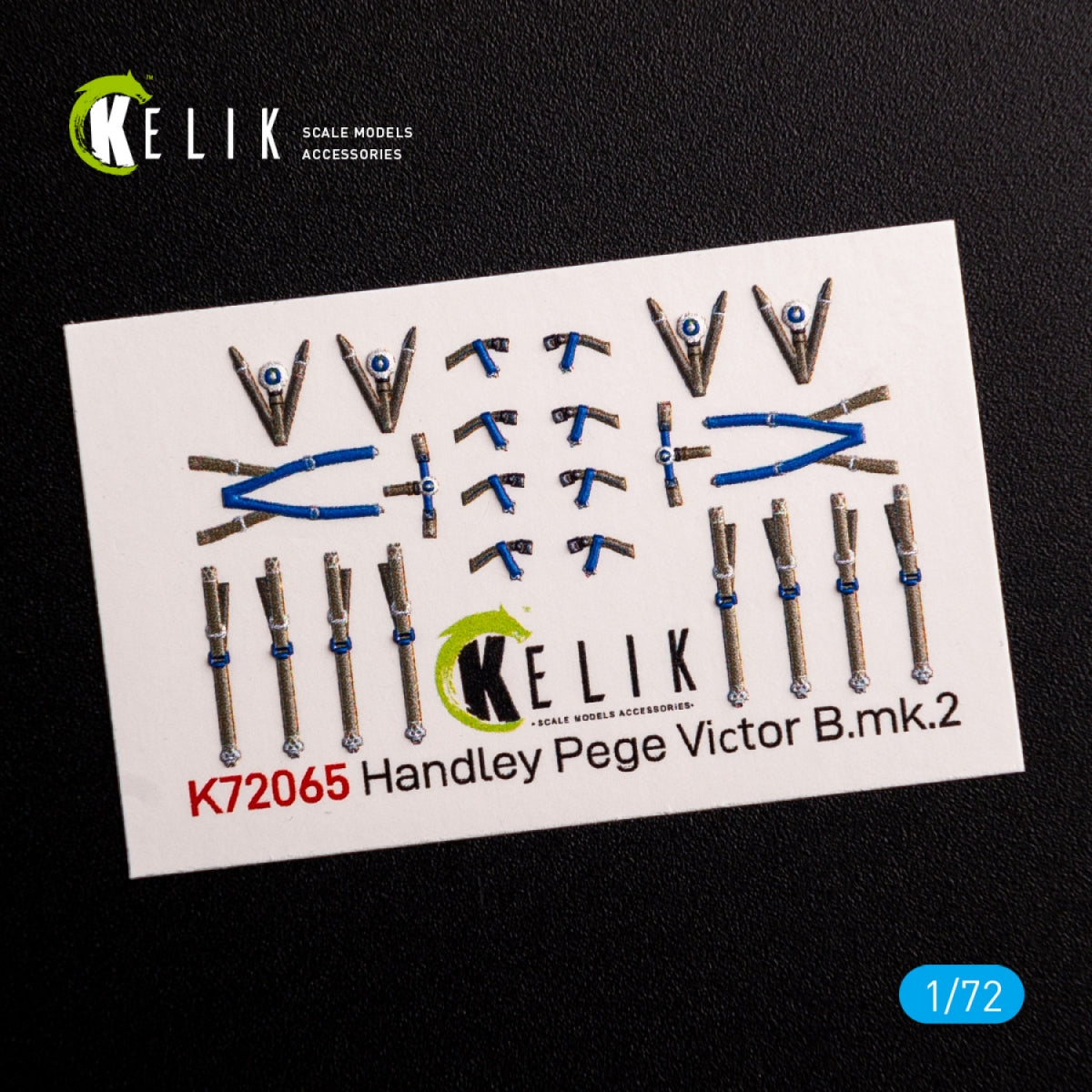 Décalcomanies 3D intérieures KELIK K72065 pour maquette Airfix au 1/72 du Handley Page Victor B Mk2 – immagine 5