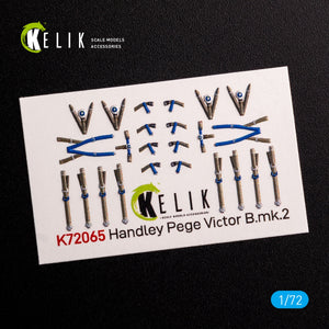 Décalcomanies 3D intérieures KELIK K72065 pour maquette Airfix au 1/72 du Handley Page Victor B Mk2 – immagine 5