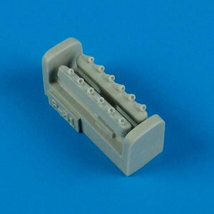Échappement Quickboost QB72391 P-51D Mustang 1/72