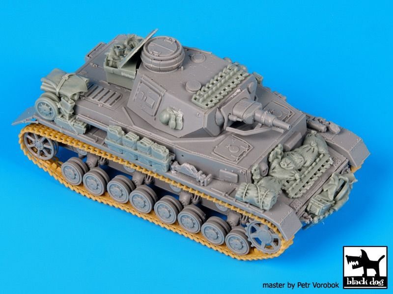 Black Dog T72075 Pz. Kpfw IV F1 pour Dragon au 1/72 – immagine 3