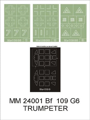 Montex MM24001 Me-109 G-6 TROMPETTE