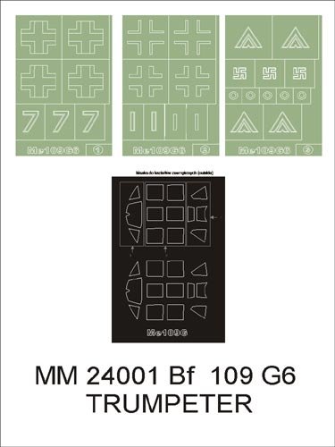 Montex MM24001 Me-109 G-6 TROMPETTE
