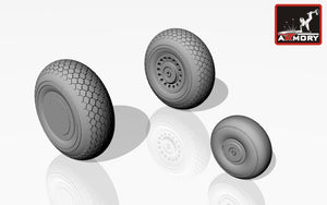 Roues Boston pour A-20C (Armory Models AW48307), échelle 1/48 moyenne – immagine 2